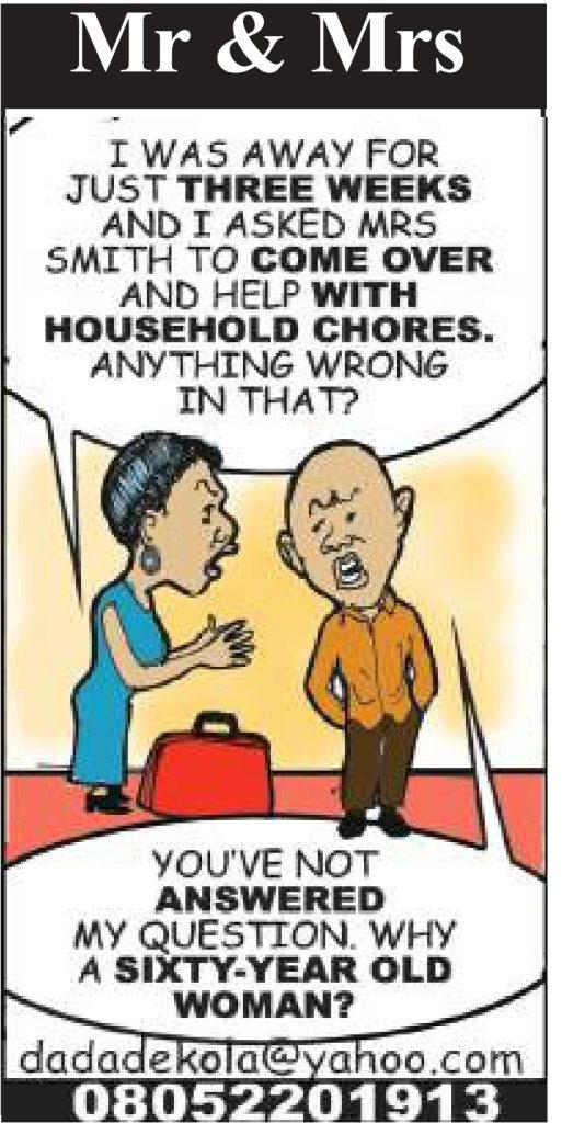 Mr & Mrs: When she knows her husband’s spec