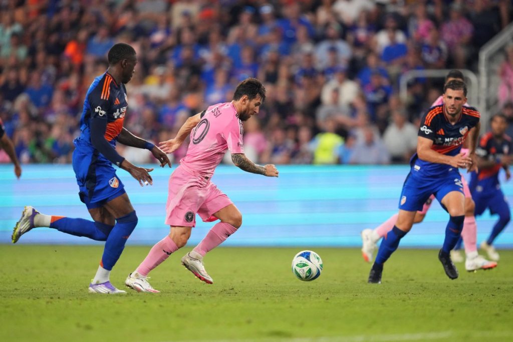 Messi’s multi-goal streak ends as Cincinnati beats Miami 3-0