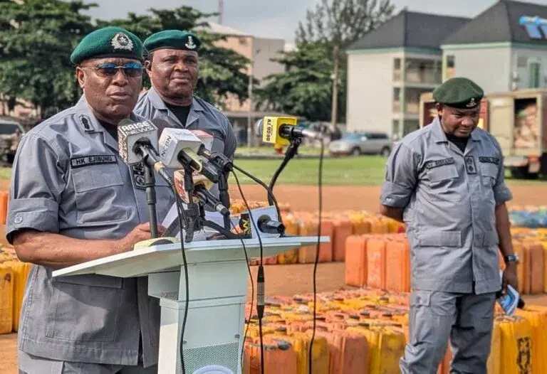 Customs intercepts fuel worth ₦58.36m