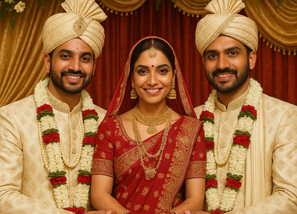 India brothers marry same woman in ancient custom