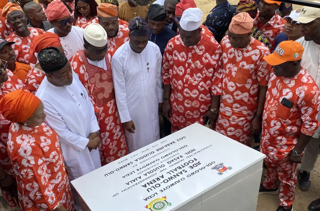 Jide Sanwo-Olu Football Pitch