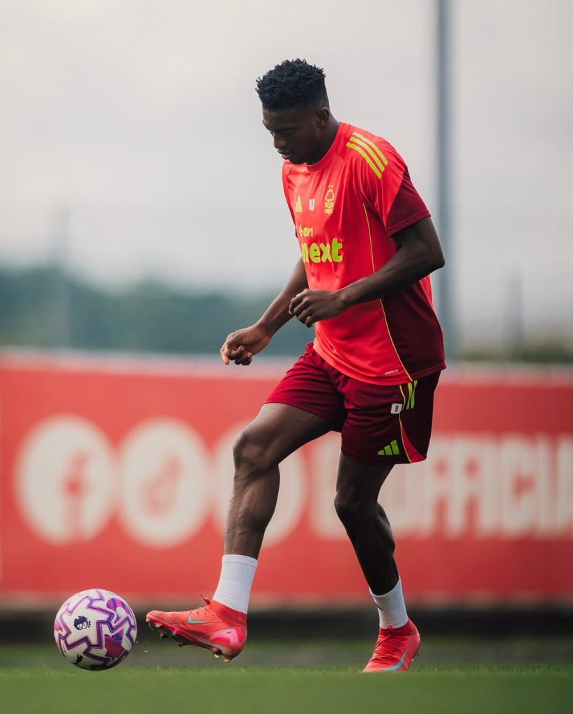 Taiwo Awoniyi back to training