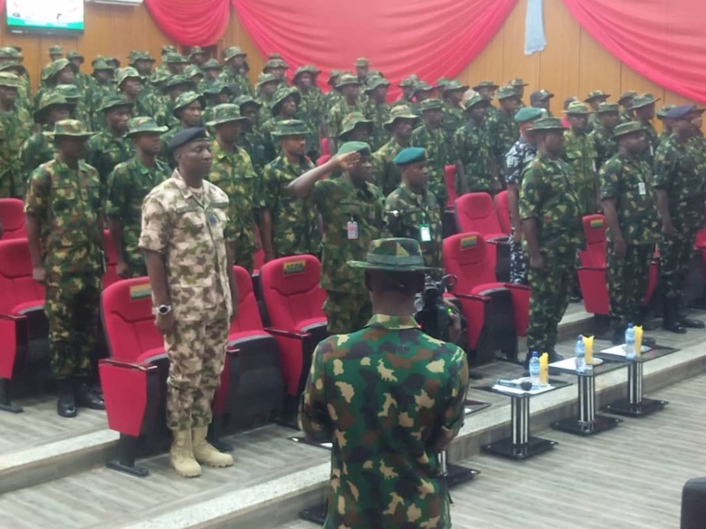 CDS flags off resilience training for frontline troops in Sokoto