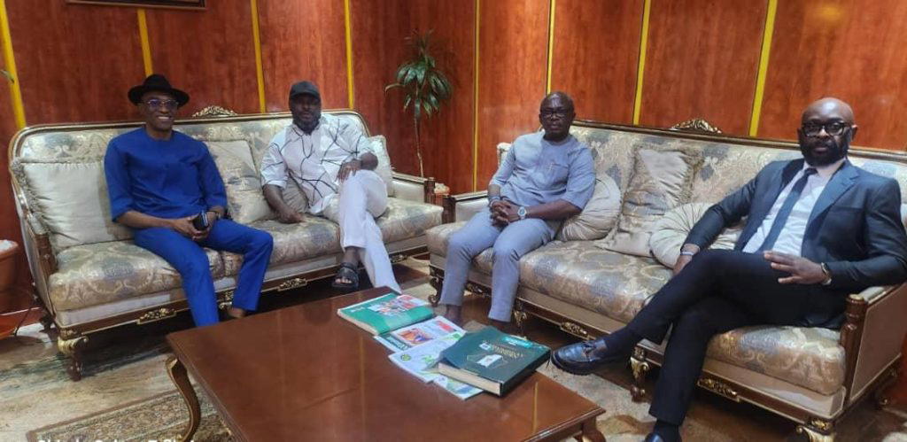 Abure, Abia PDP 2023 guber aspirant hold closed-door meeting in Abuja