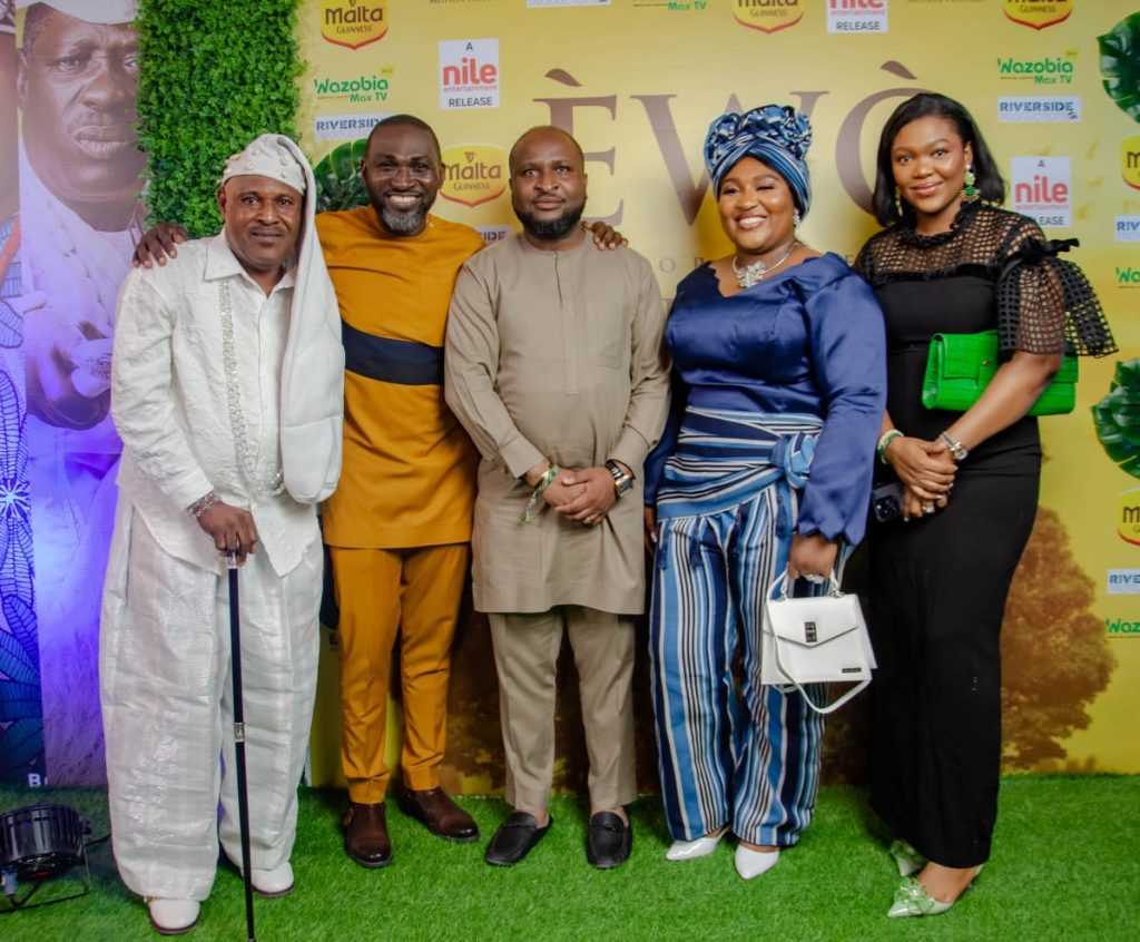 I went on “EWO” movie set two weeks after I lost my daughter,” says Saidi Balogun