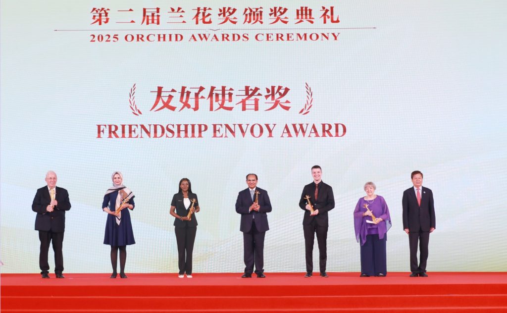 Nigerian first female train driver receives Chinese friendship honour in Beijing