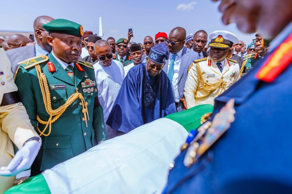 Tinubu, some African leaders bid Buhari farewell