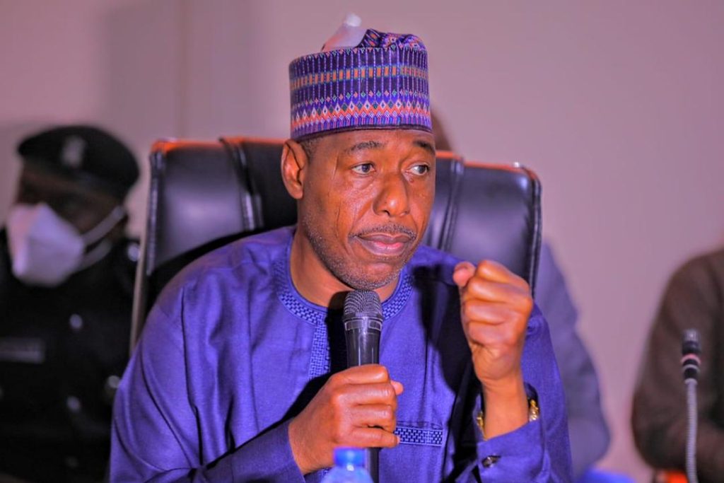 Zulum tasks Borno LG chairmen on 70,000 minimum wage implementation