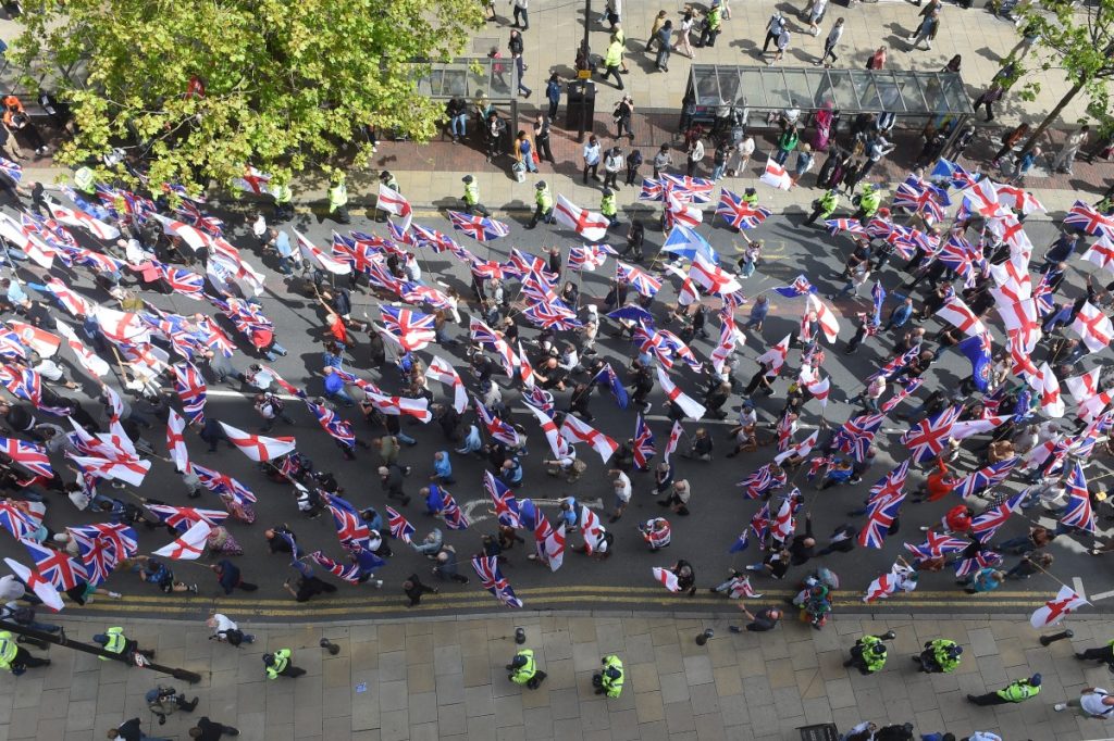 More clashes, arrests at UK immigration protests