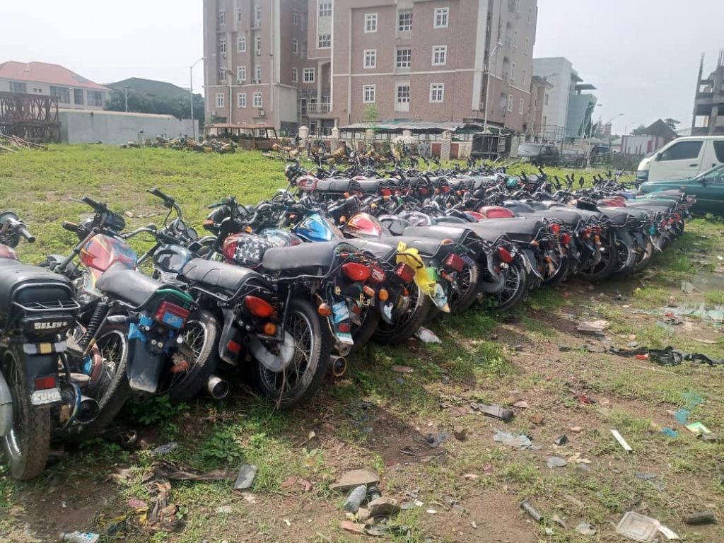 ‘One Chance’: FCTA seizes 40 Vehicles, 52 Motorcycles