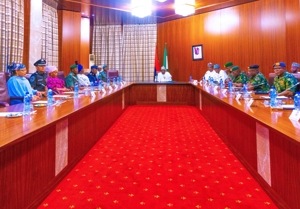 Tinubu tasks Security Chiefs