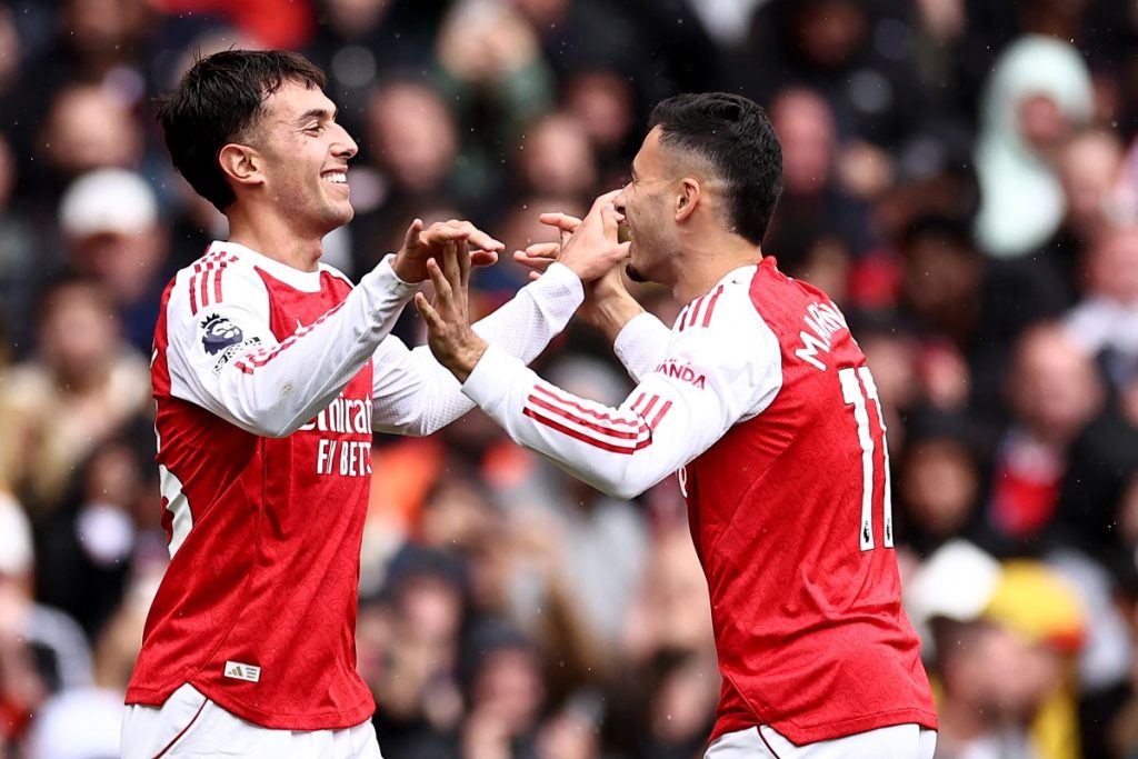 Arsenal ruin Postecoglou’s Forest debut as Zubimendi bags brace