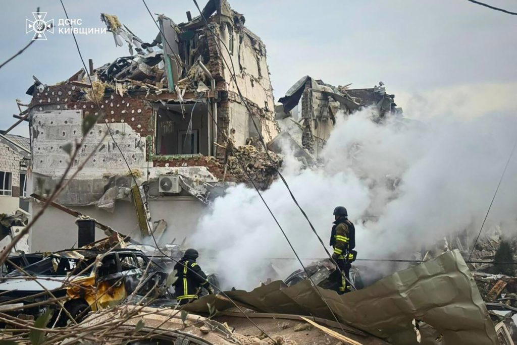 Russia says hit military targets in mass strike on Ukraine