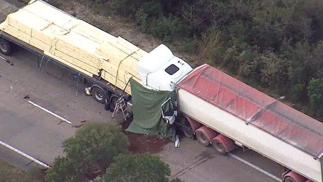 Seven injured as two trucks collide in Ogbomosho