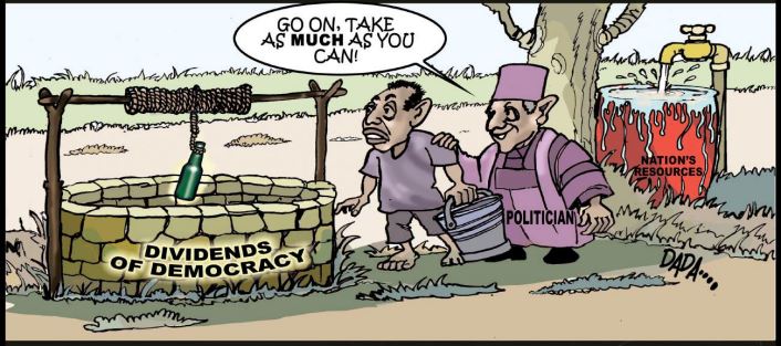 Cartoon: Should he trust HIM?