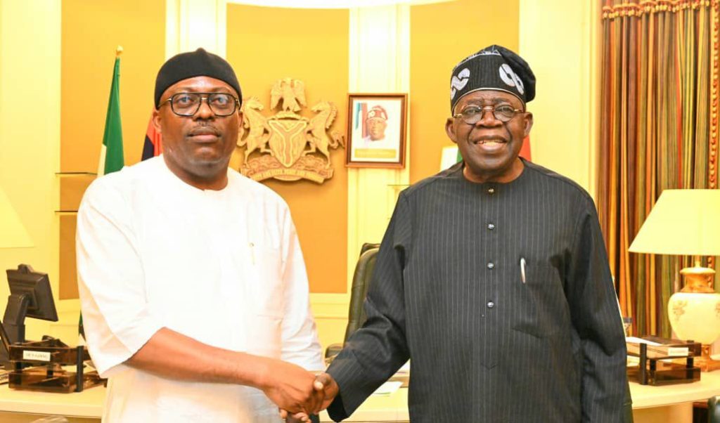 Photos: I’ve made peace with Wike, says Fubara after meeting Tinubu in Aso Villa