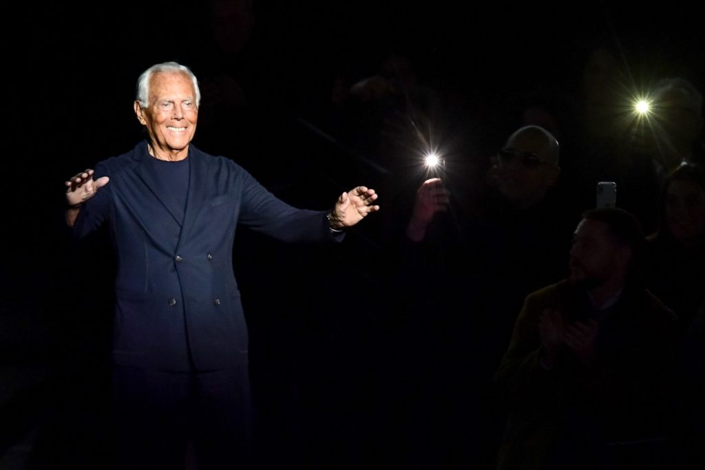 Public viewing of Giorgio Armani’s coffin in Milan begins