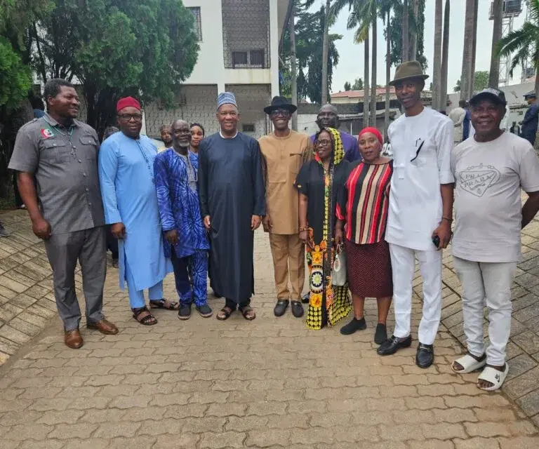 Abure visits Datti Baba-Ahmed over death of brother
