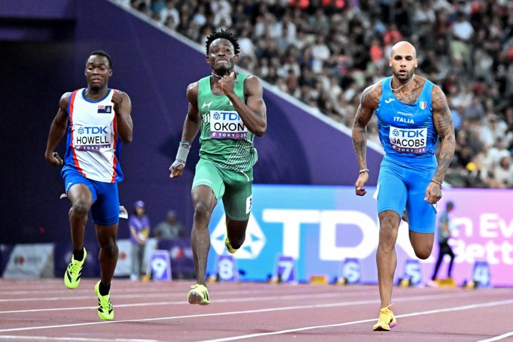 World Champs: Nigeria’s Okon, Ajayi into men’s 100m s/final