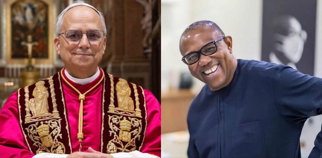 Peter Obi felicitates Pope Leo XIV at 70