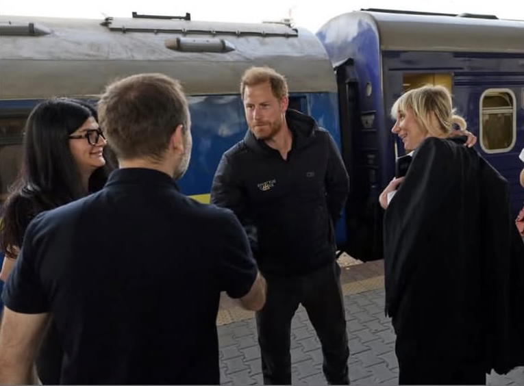 Prince Harry in Ukraine