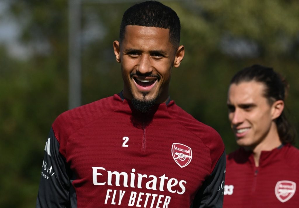 Saliba says he was focused on staying at Arsenal after signing new deal