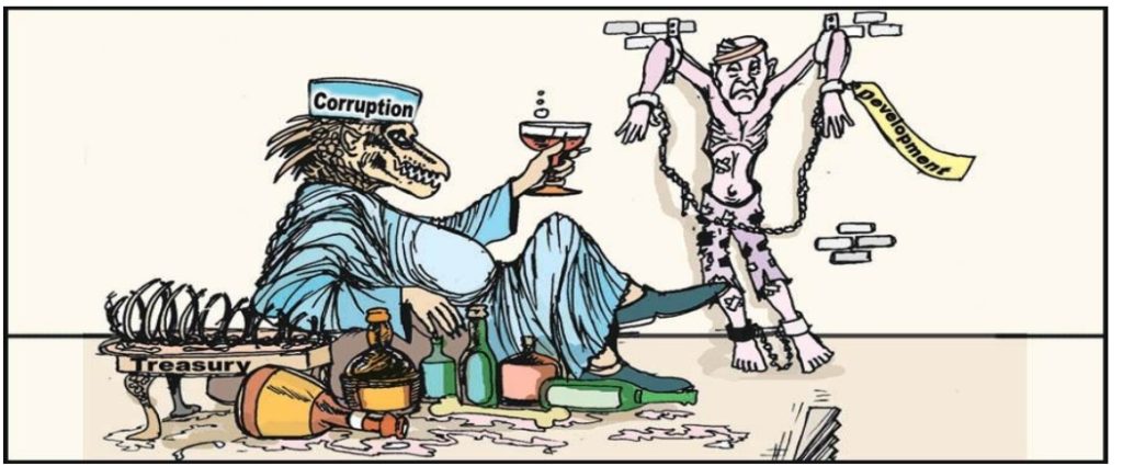 Cartoon: Who’s this Mr. Corruption?