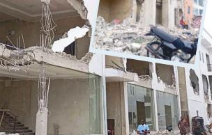 Trade fair demolition