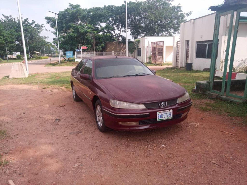 Vehicle in which body was discovered