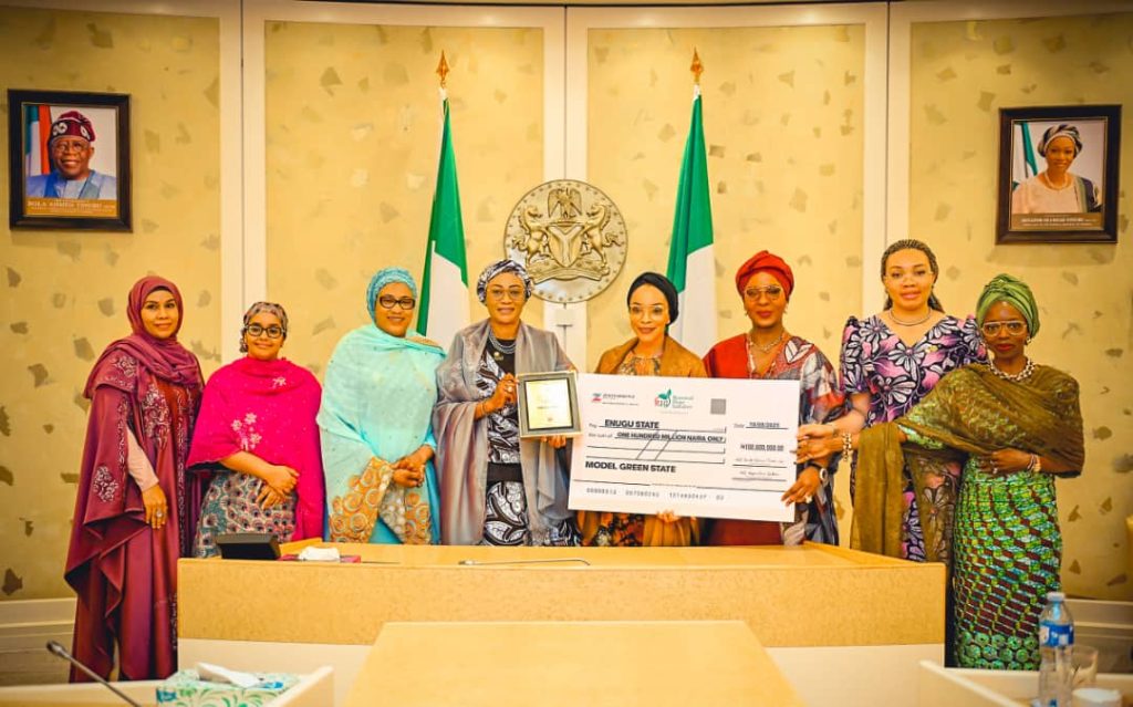 Enugu wins N100m Model Green State Award