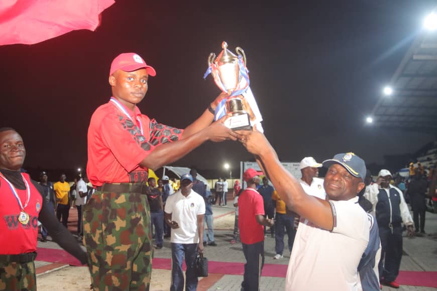 Sports key to discipline, teamwork — Rear Admiral Oamen