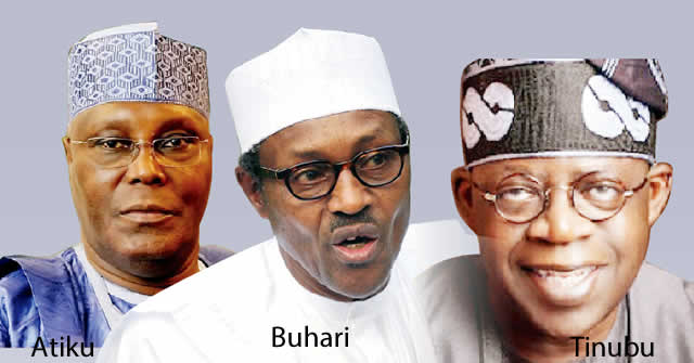 Tinubu, Buhari, Atiku