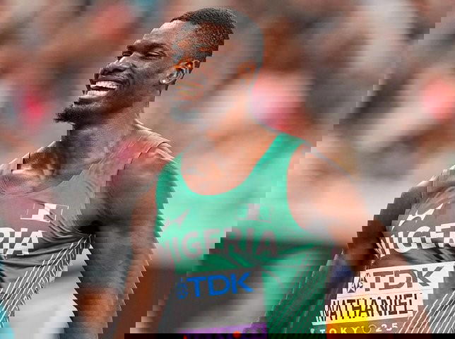 Ezekiel Nathaniel sets new Nigerian 400mH record, finishes fourth in Tokyo final