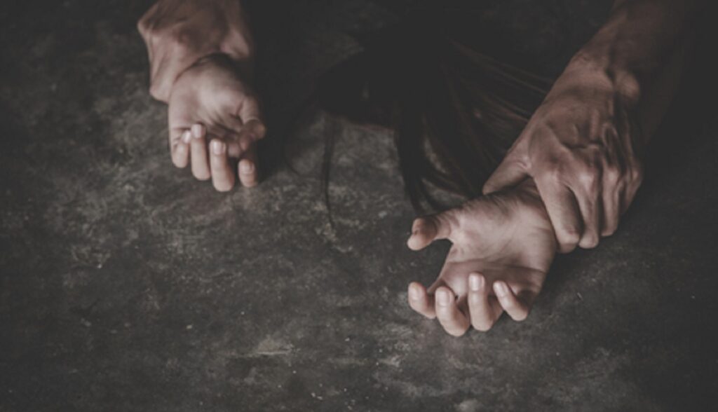 121176599-man-s-hand-holding-a-woman-hand-for-rape-and-sexual-abuse-concept-wound-domestic-violence.jpeg Ondo: Man admits making sexual advances to step-daughter, machetes wife