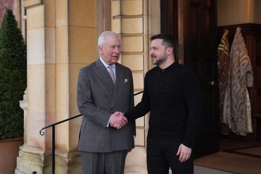 King Charles III meets Zelensky at Windsor