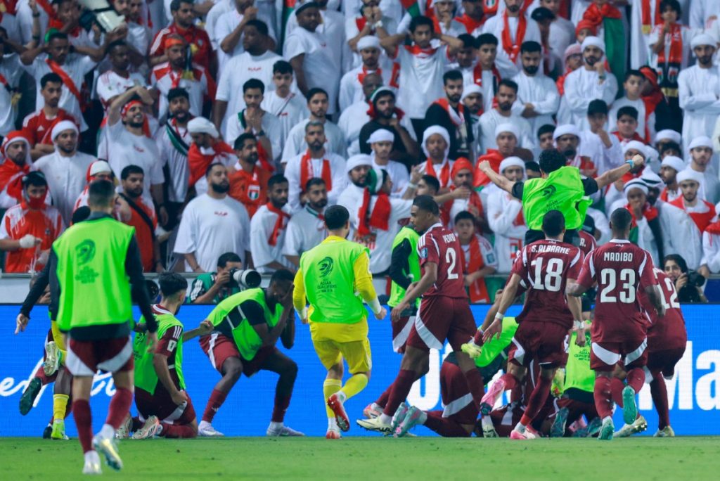 Qatar hold on to beat UAE, qualify for 2026 World Cup
