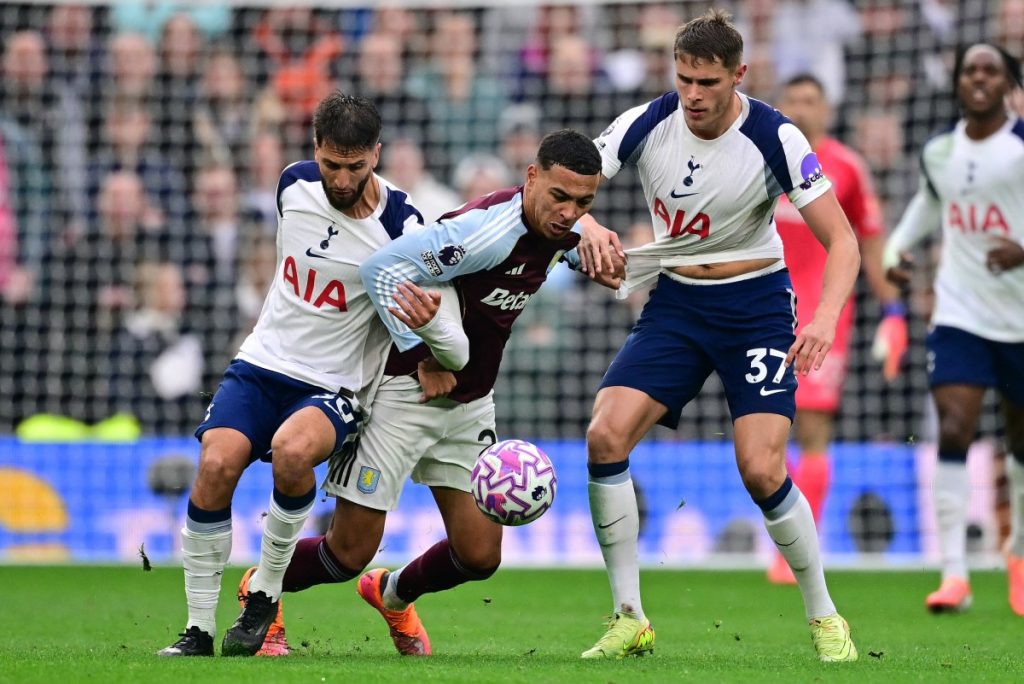 Spurs humbled at home as Aston Villa hit back to win 2-1