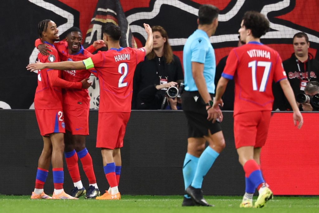 Dembele scores on return as PSG hammer Leverkusen 7-2