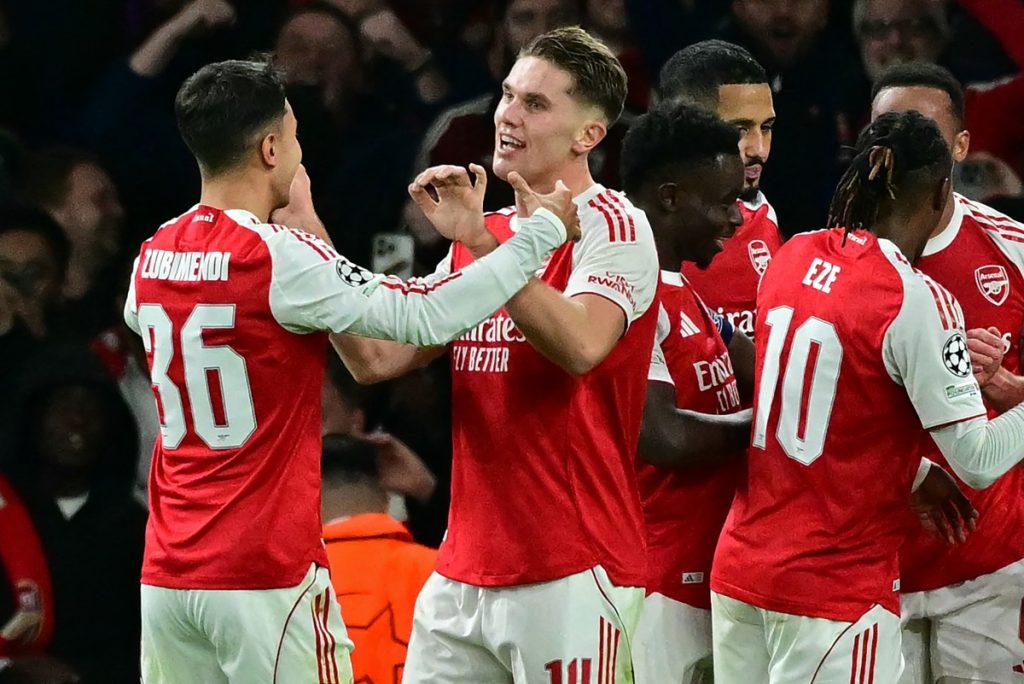 Gyokeres ends goal drought as Arsenal thrash Atletico 4-0