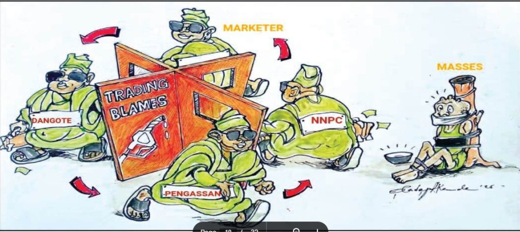 Dangote cartoon
