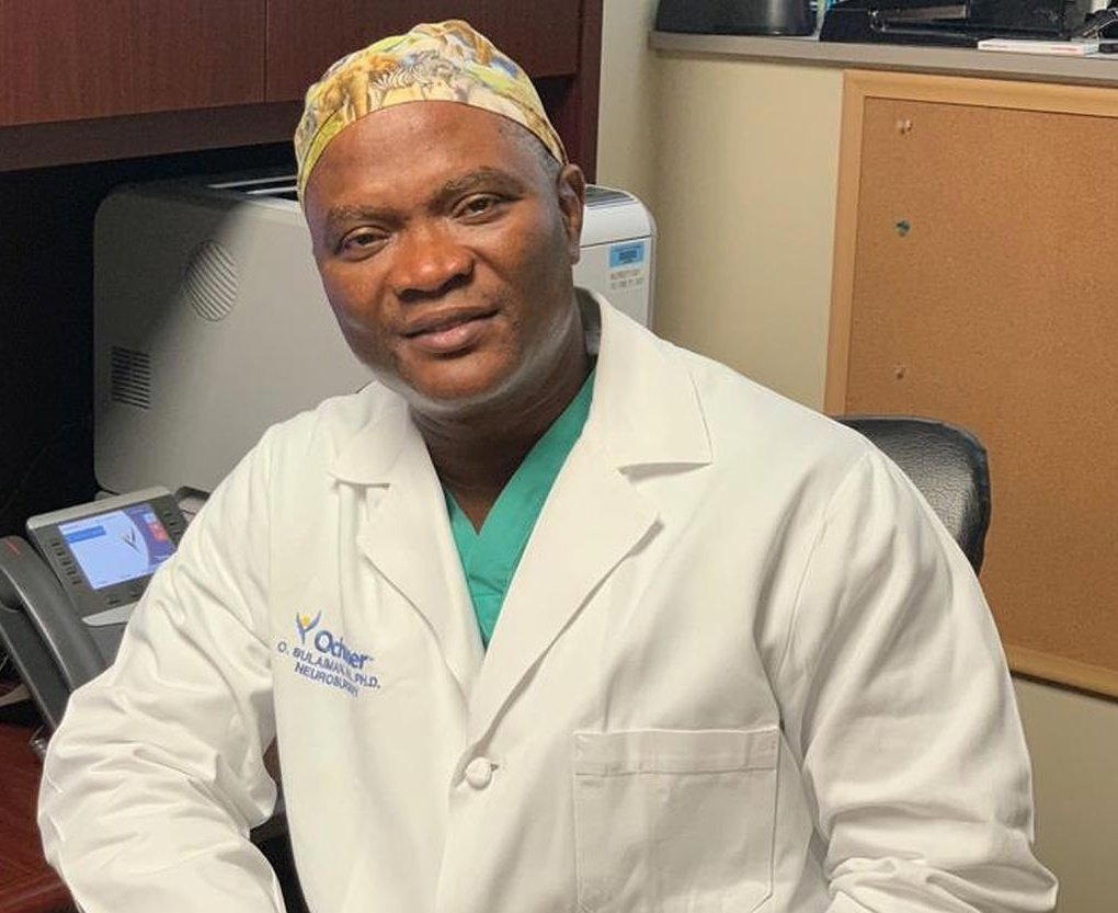 Meet US-based Dr Sulaiman who took paycut, returned to Nigeria to perform free brain surgeries