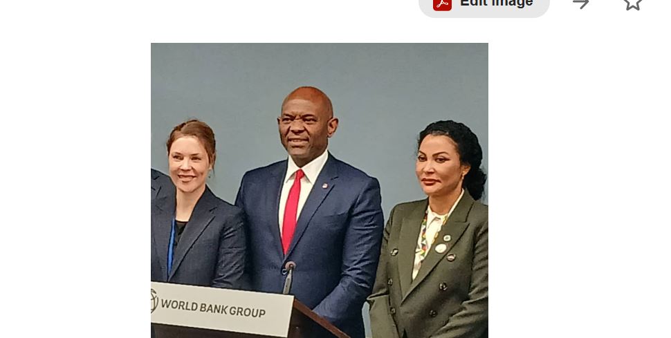 UBA Chairman, Mr. Tony Elumelu (c); the Minister of State for Finance, Dr. Doris Uzoka-Anite (r); and Marlous van Waijenburg Harvard Business School Assistant Professor at the presentation of the UBA White Paper.