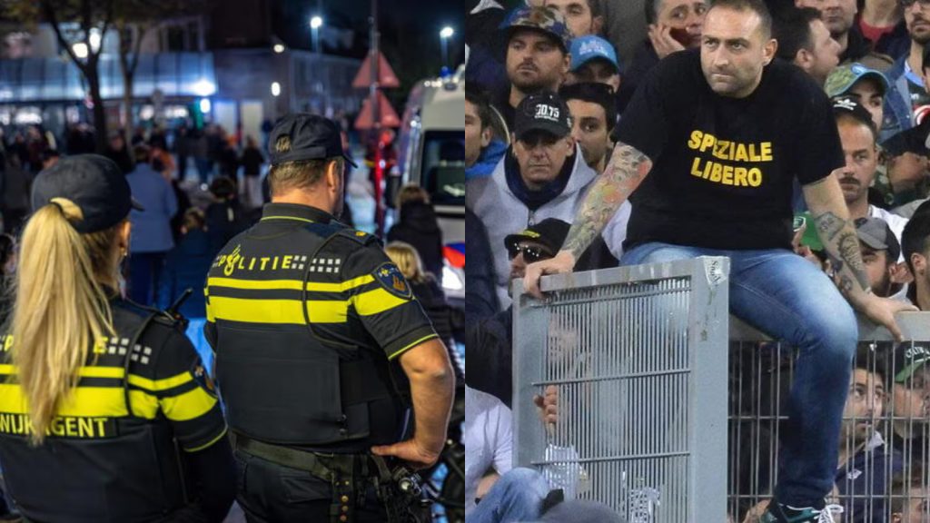 Dutch police hold 230 Napoli fans ahead of ‘high risk’ PSV match