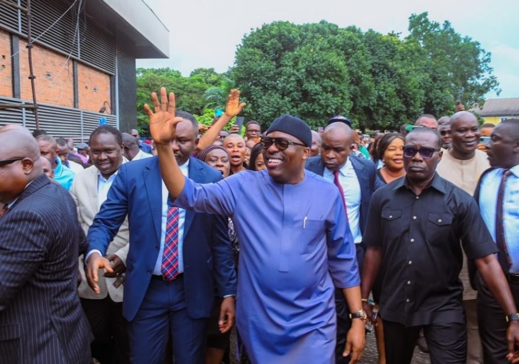 Fubara orders immediate renovation of Rivers Secretariat after fire incident