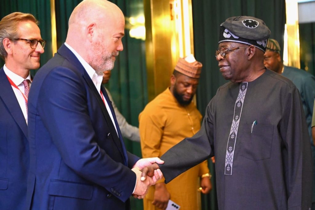 G4XSen4W4AAE8IF-1024x685.jpg Tinubu receives Denmark’s richest man, Anders Povlsen in Aso Rock