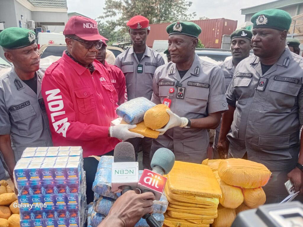 Customs hands over seized illicit drugs to NDLEA in Kano