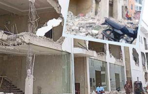 Trade fair demolition