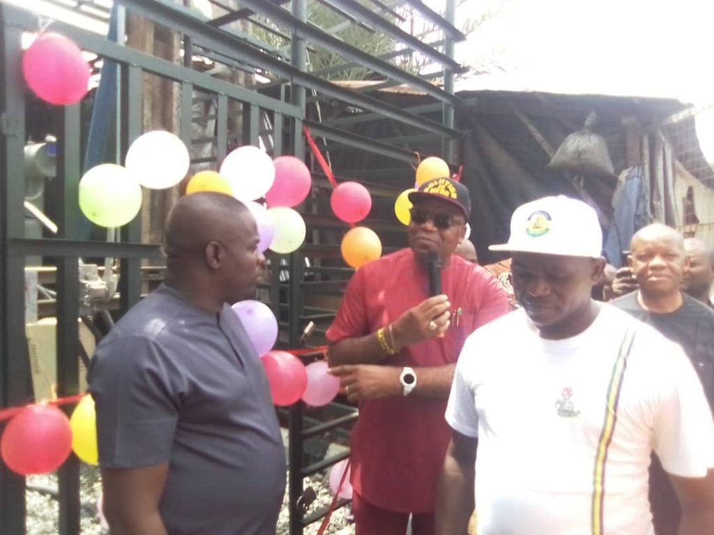 Onitsha Drug Dealers commission 500KVA transformer to boost power supply