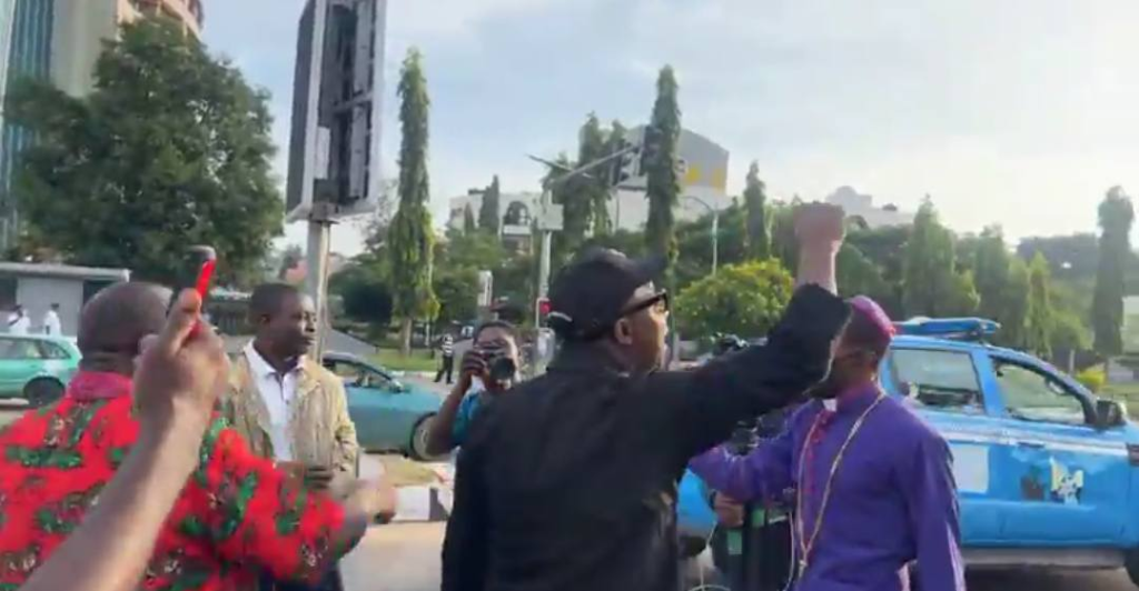 Abuja protest and Aloy Ejimakor