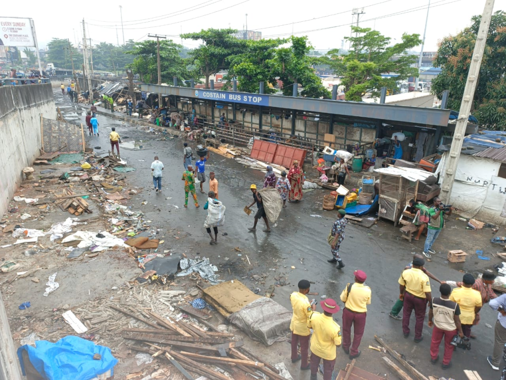 image-267-1024x768.png Photos: LASG clears 200 Illegal shanties, uncovers dummy gun